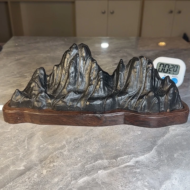 只***往奇石茶宠鱼缸文房摆件