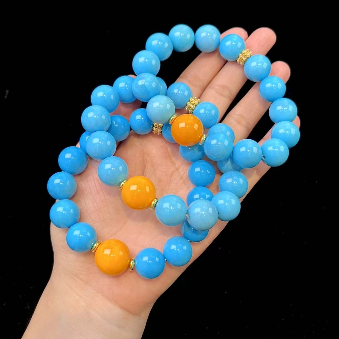 天空蓝手串(多样性发一件) A28-212