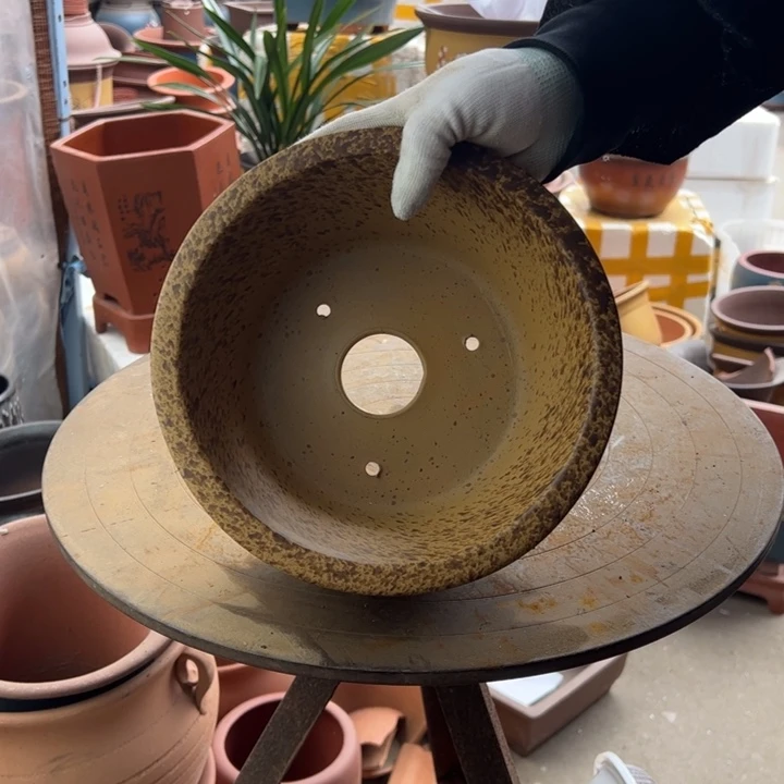 紫砂B还原烧小 口径22×8