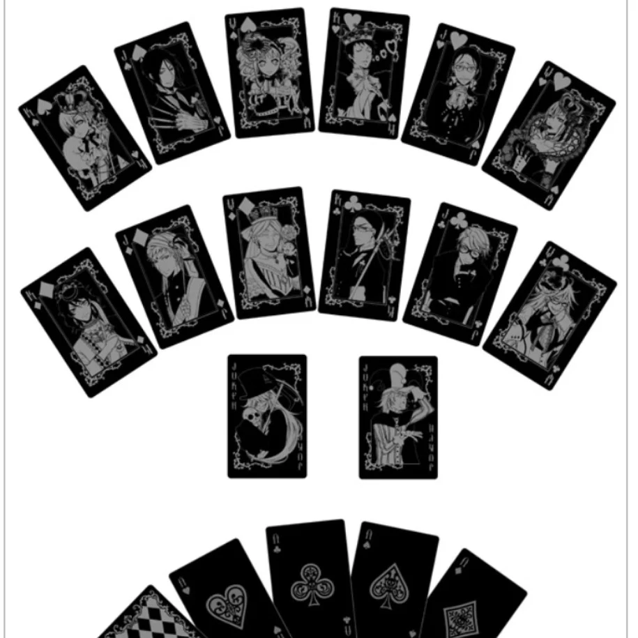 【日谷】黑执事原画扑克系列（默认代拆）