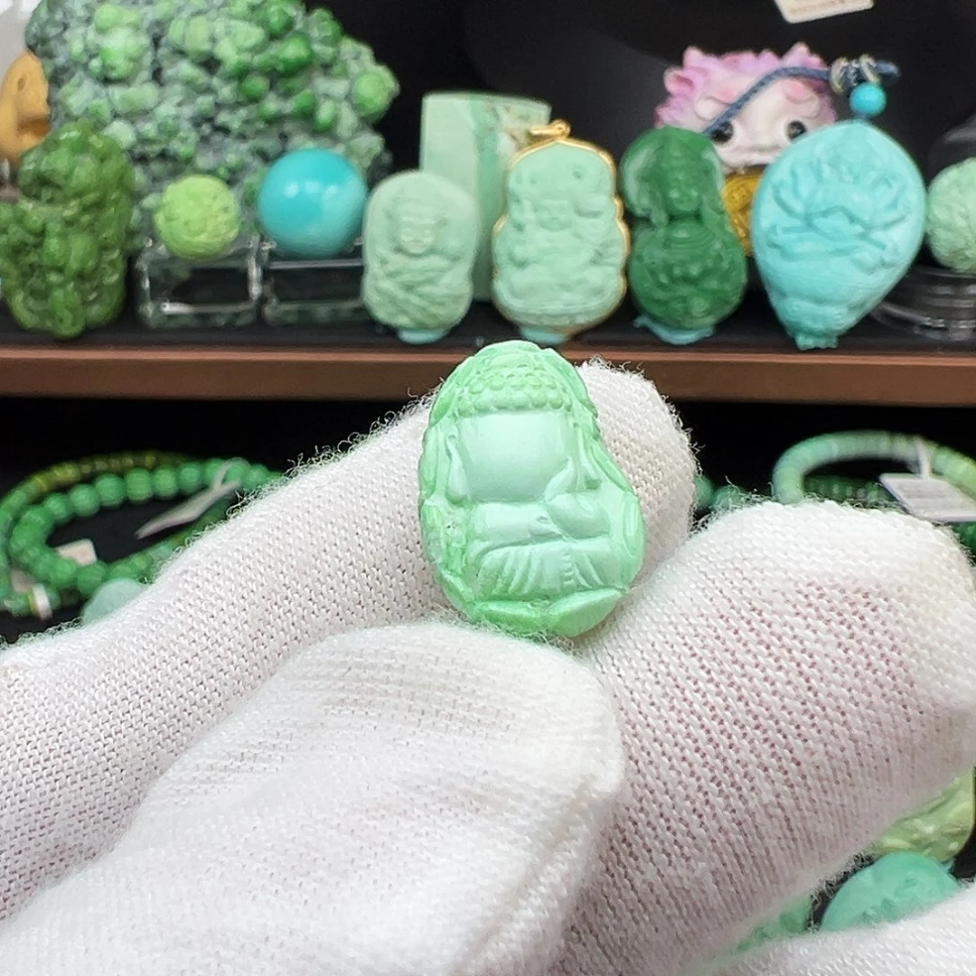 绿松石未镶嵌绿松石主播万丽