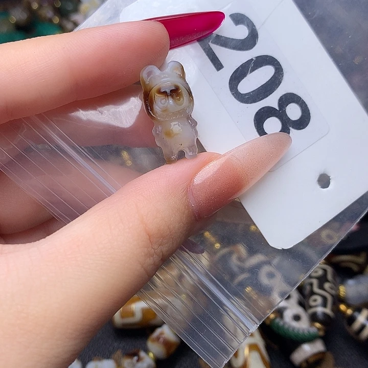 玛瑙/玉髓未镶嵌发一条