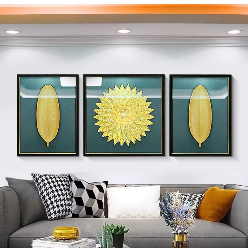 益师傅货手工实物玄关画装饰画过道客厅沙发背景画家大业大80200