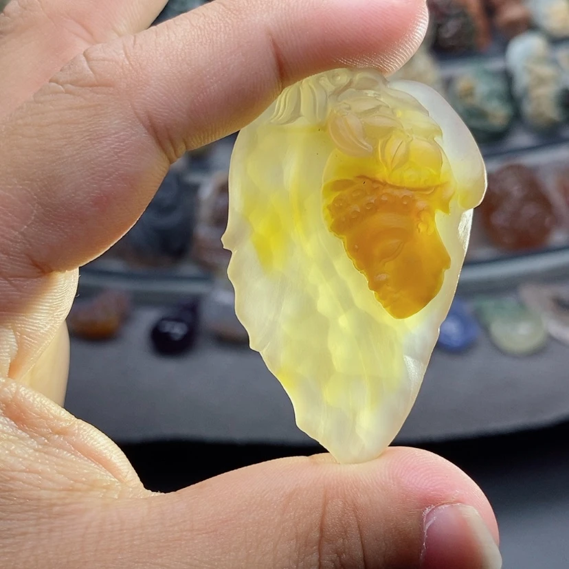 【闪购商品】未镶嵌吊坠定制玛瑙