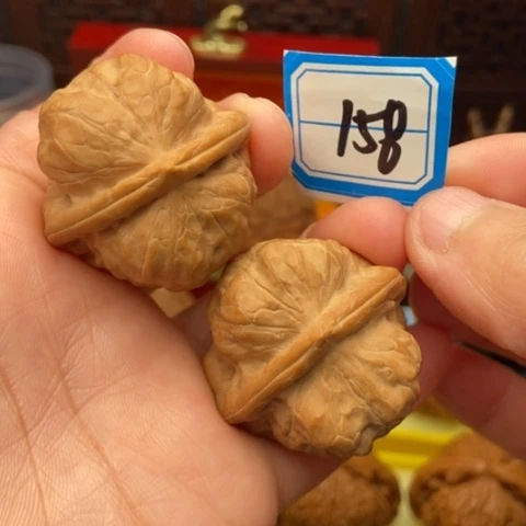 文玩核桃吊坠古蟾37.5