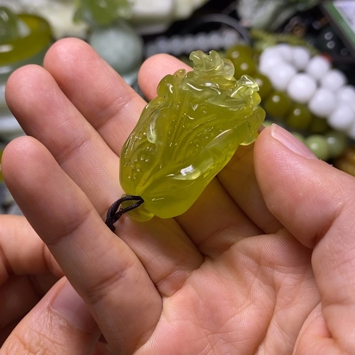 未镶嵌岫玉岫玉颈饰