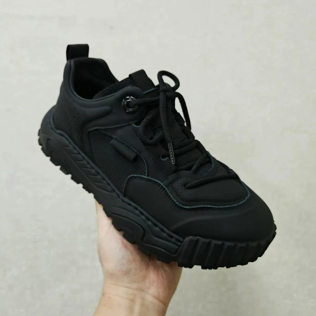 纯正头层牛皮爆米花鞋底新款男鞋厚底轻便舒适广州皮鞋码53055