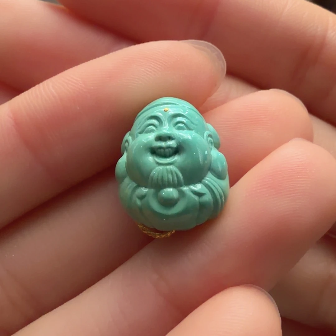 绿松石未镶嵌颈饰