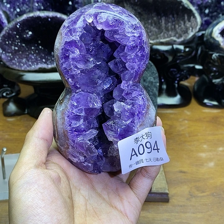 未镶嵌大型摆件（非配饰）紫晶