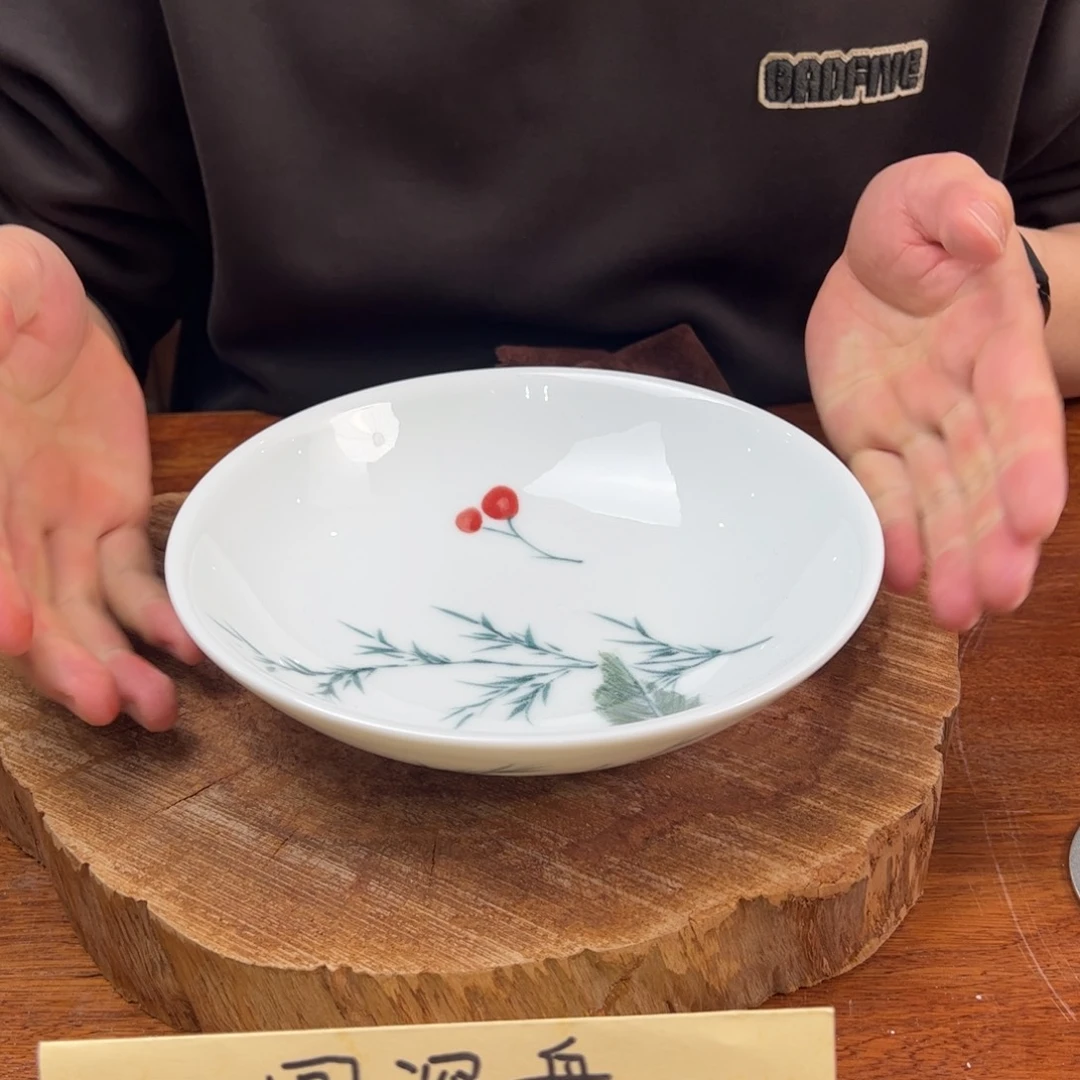 瓷片景德镇陶瓷手工手绘制作