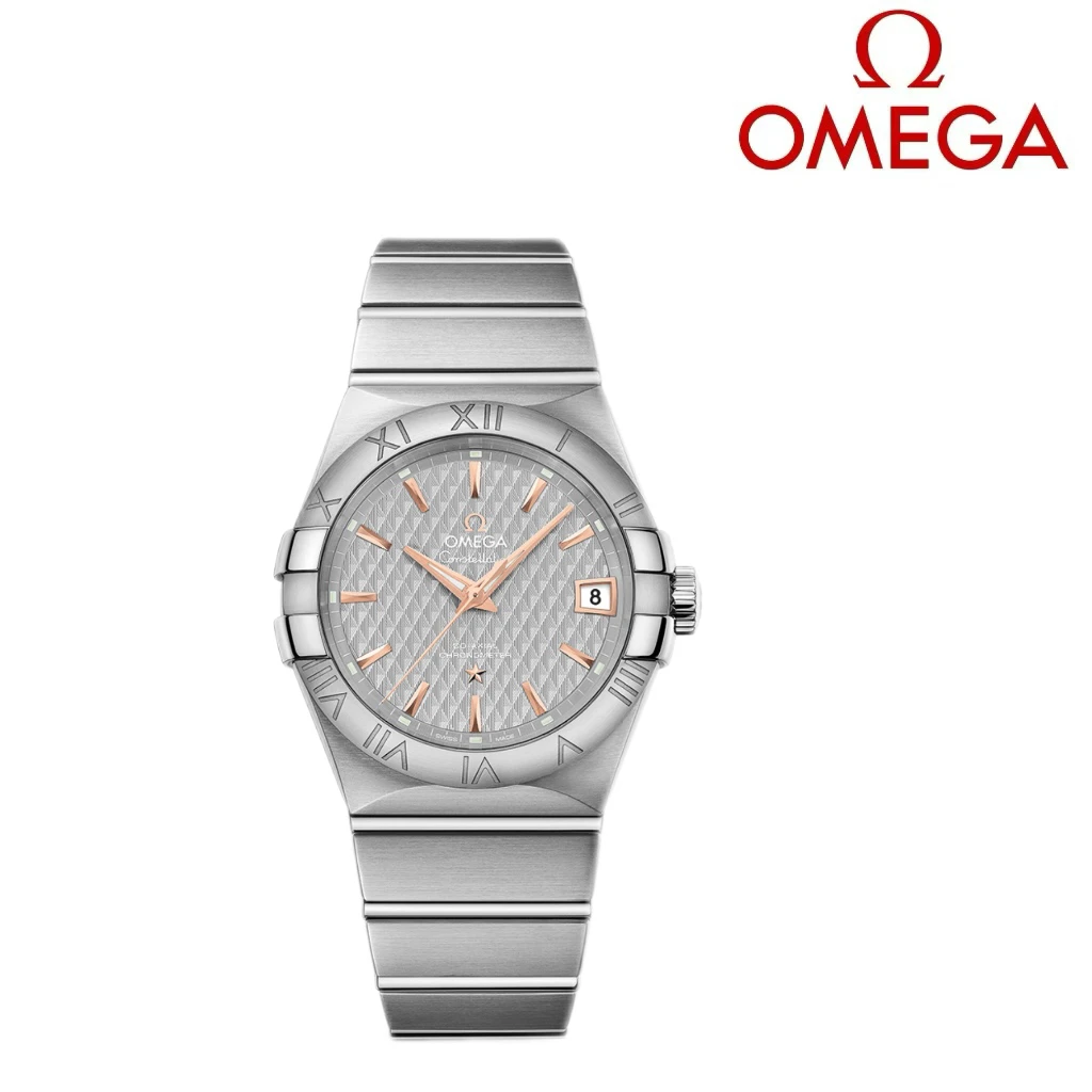 全新未使用 Omega/欧米茄 亚虎/欧米茄/星座/机械男表/全套