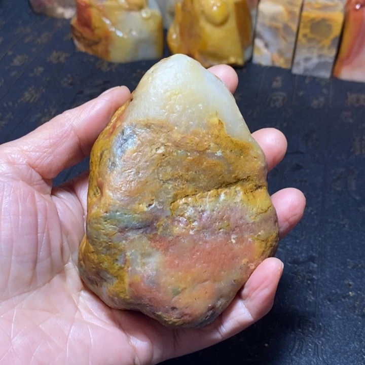 昌化鸡血石印章石