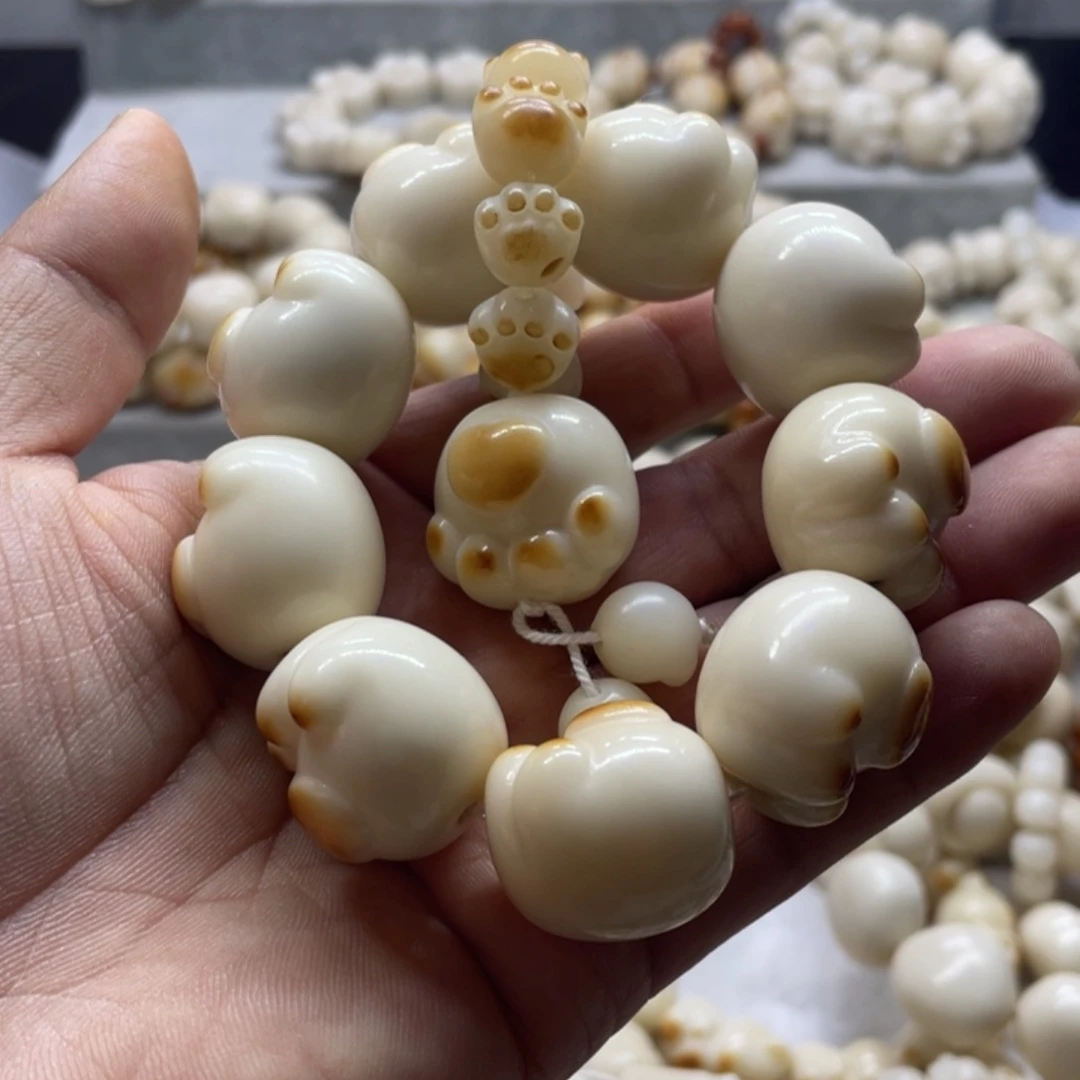 菩提根/象牙果吊坠全品象牙果猫爪手串卡25