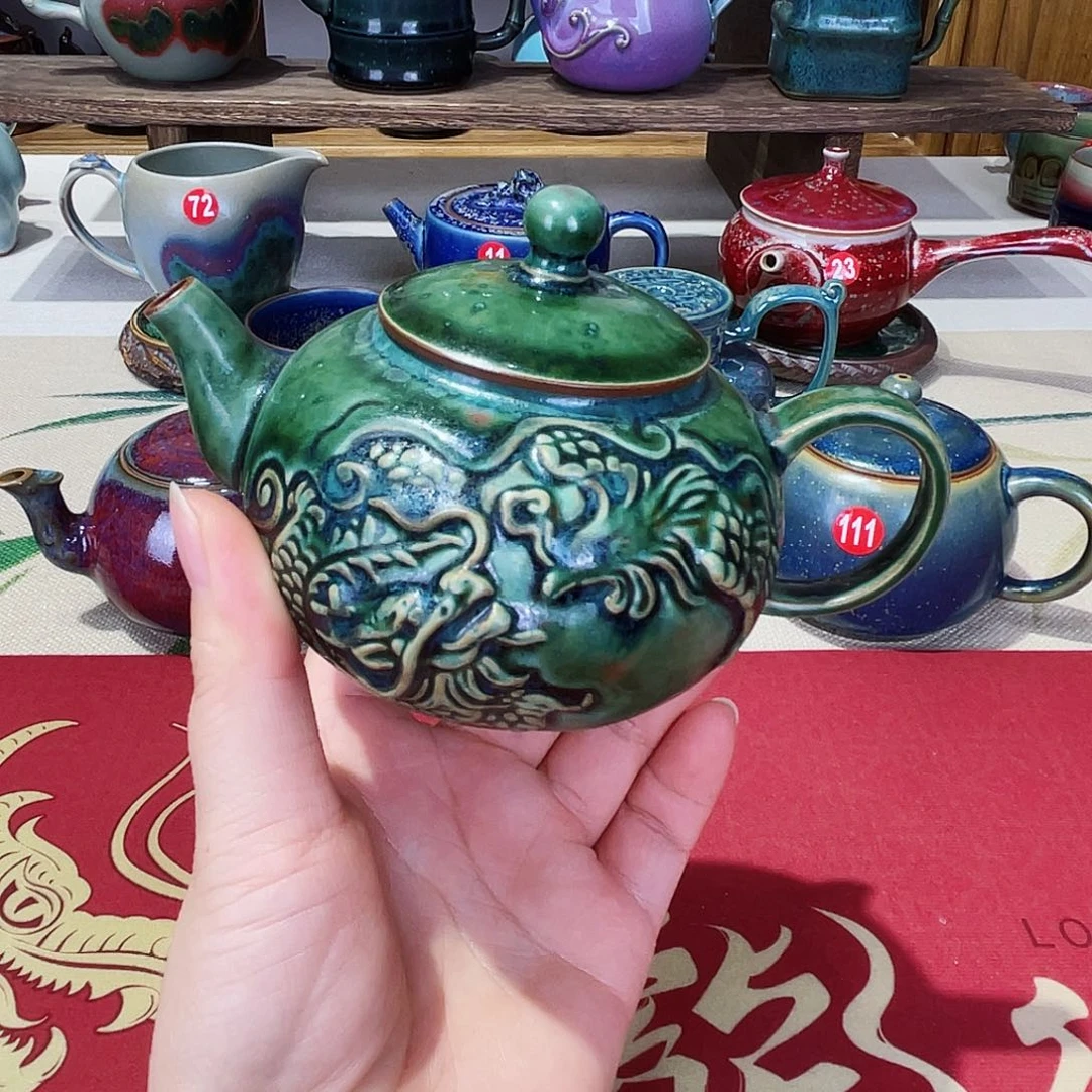 壶禹州钧瓷艺术作品