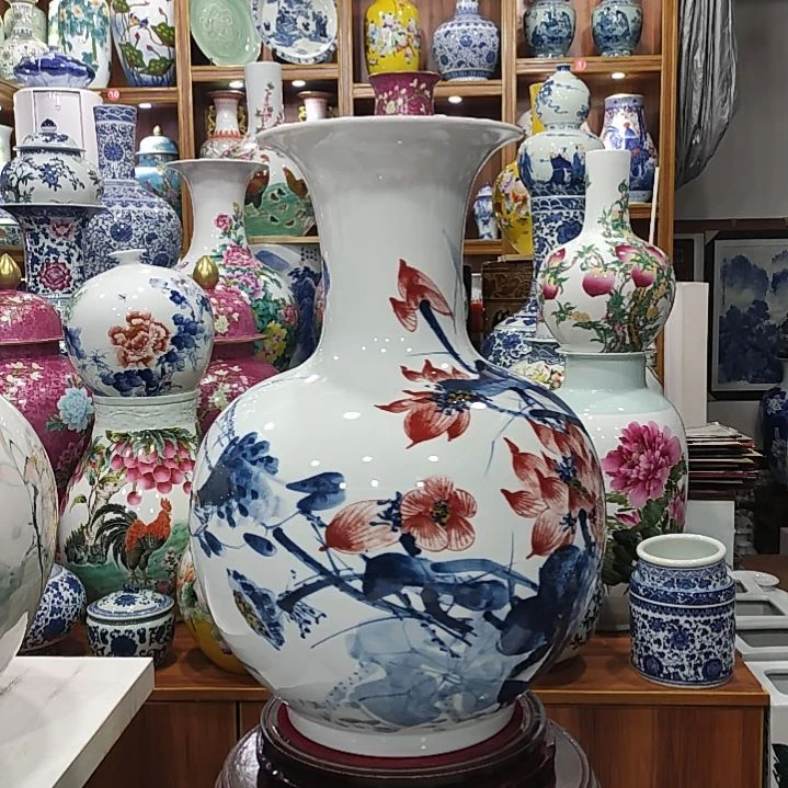 瓷片景德镇陶瓷花瓶子