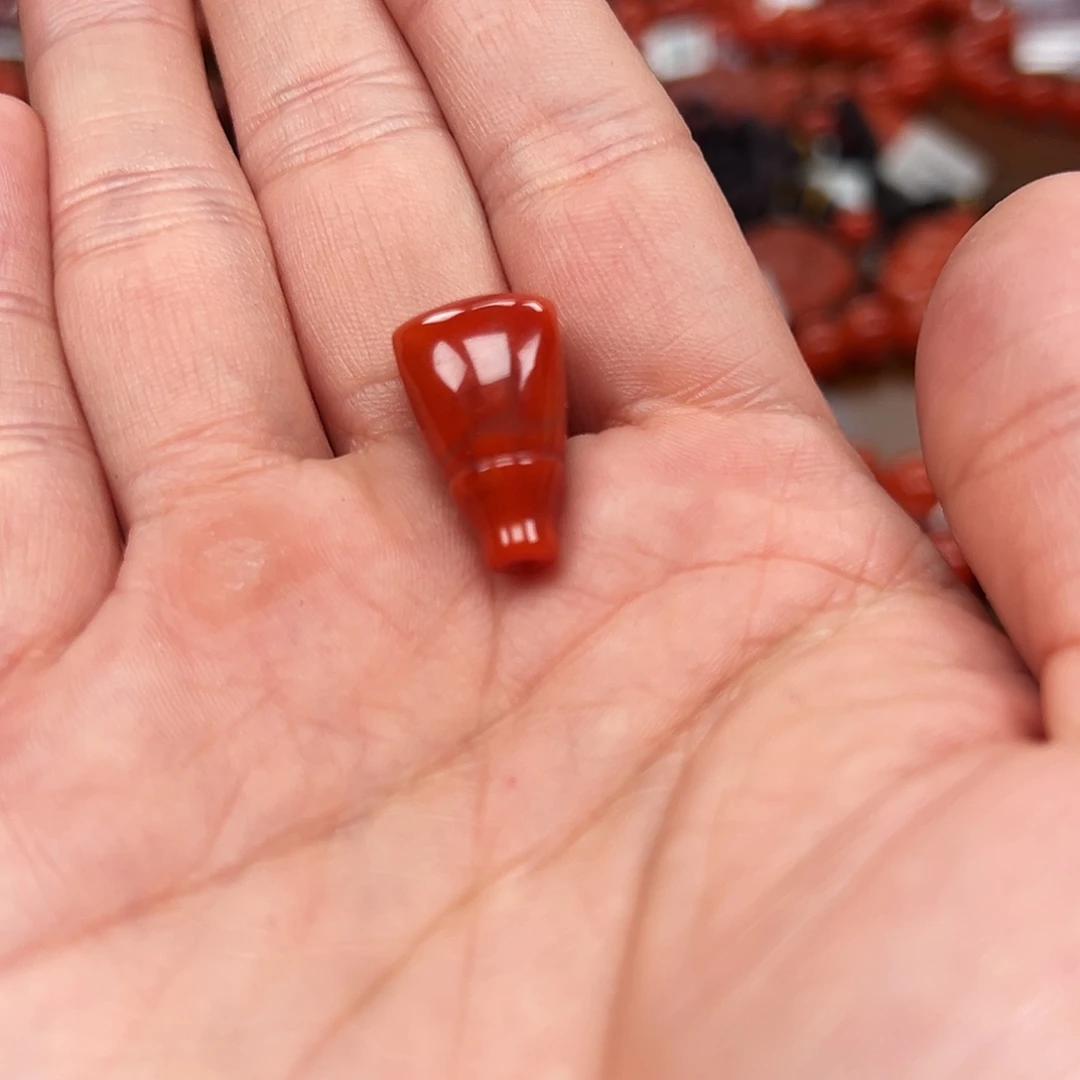 南红玛瑙未镶嵌手链