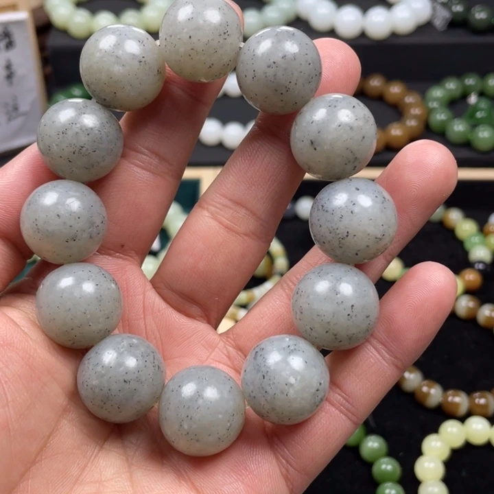 和田玉手串未镶嵌