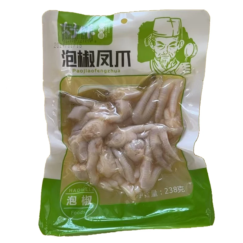 好味肉类零食泡椒凤爪肉类零食238g/袋