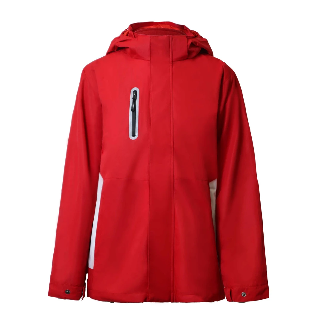 【人气热销】国潮红三合一冲锋衣校服/演出服/表演服/班服