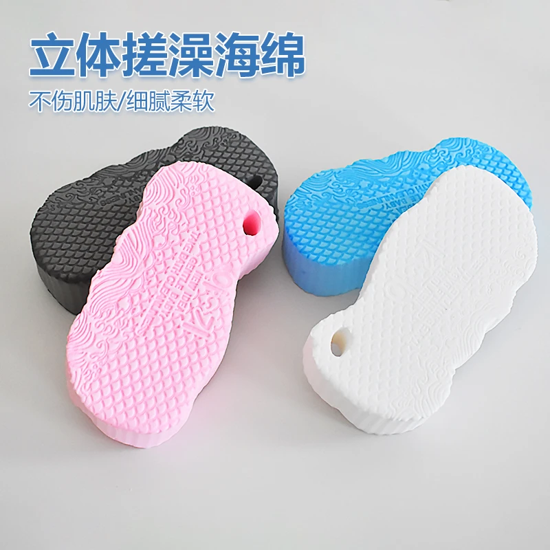 卡通搓澡棉超柔软搓泥洗澡巾儿童宝宝洗澡起泡海绵女高档不伤搓澡