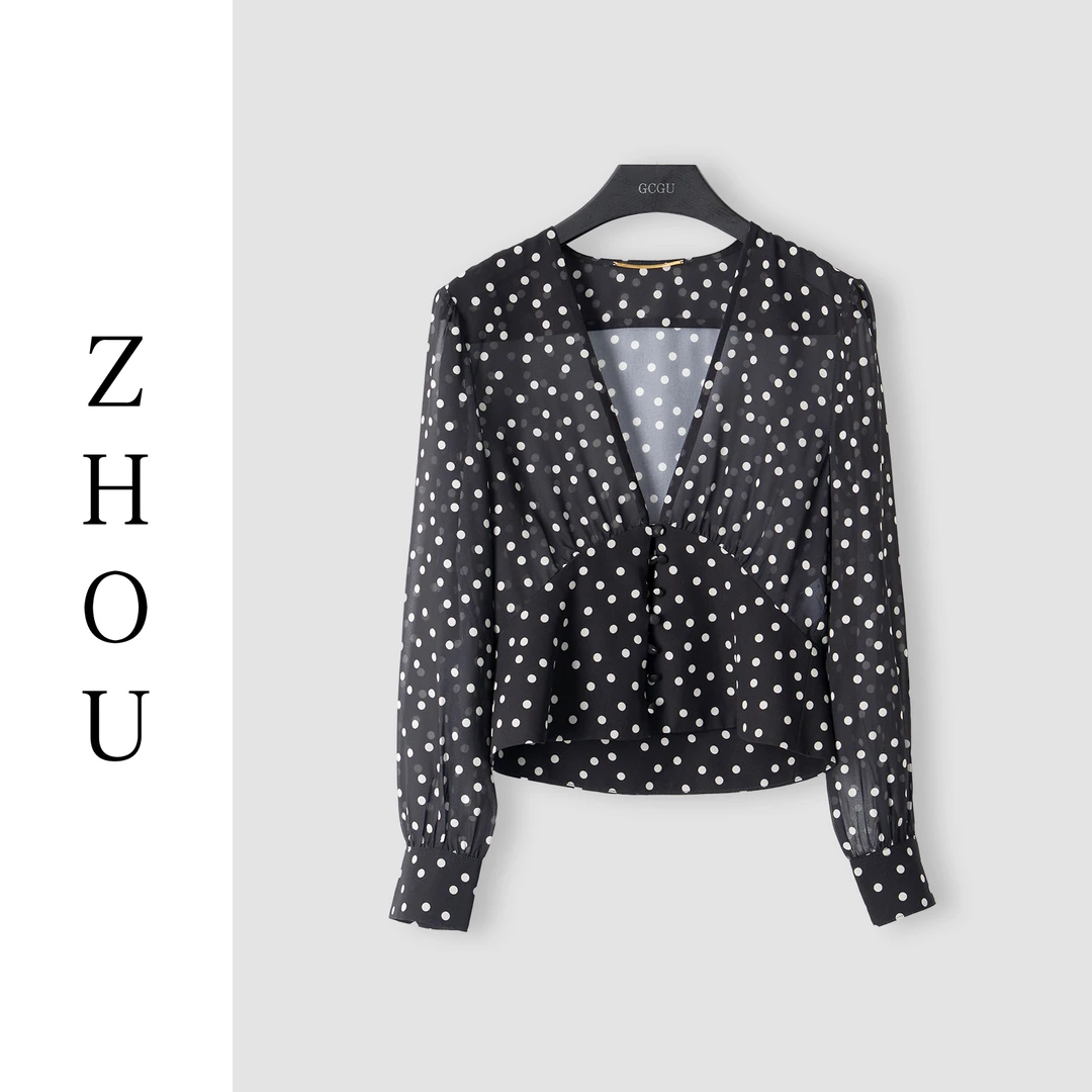 （周哥甄选）黑色上衣-22081