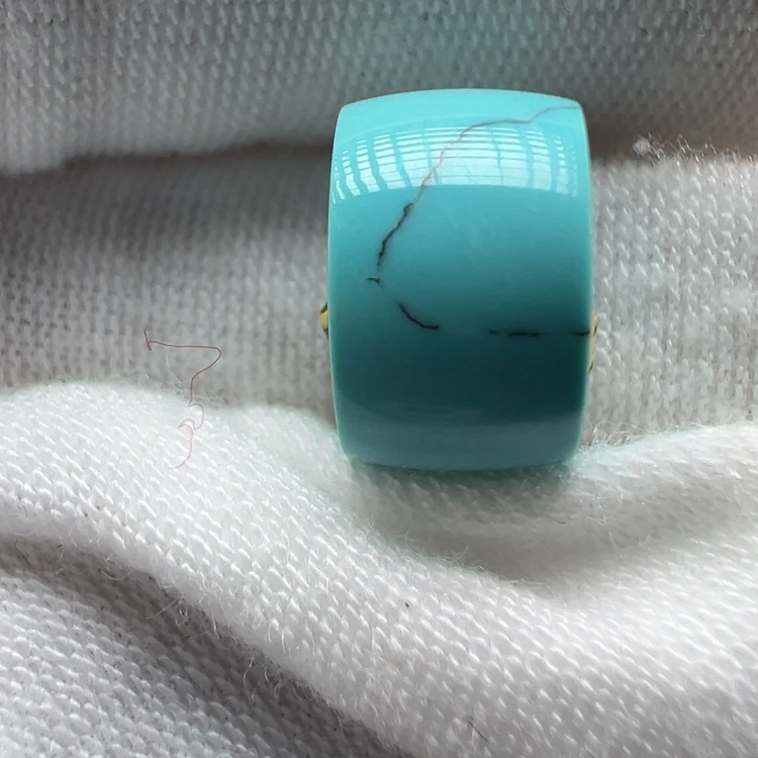 绿松石未镶嵌配饰10.6×6.8