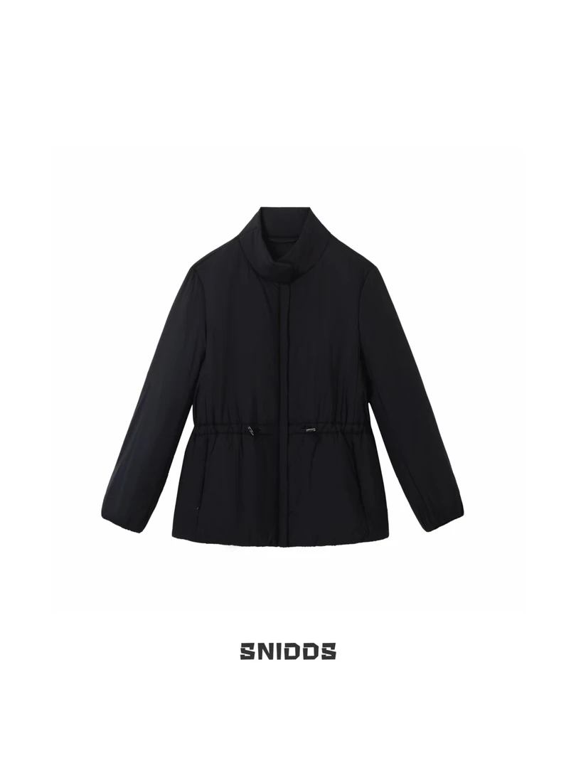 11/7  女士秋冬 欧美风收腰立领棉服