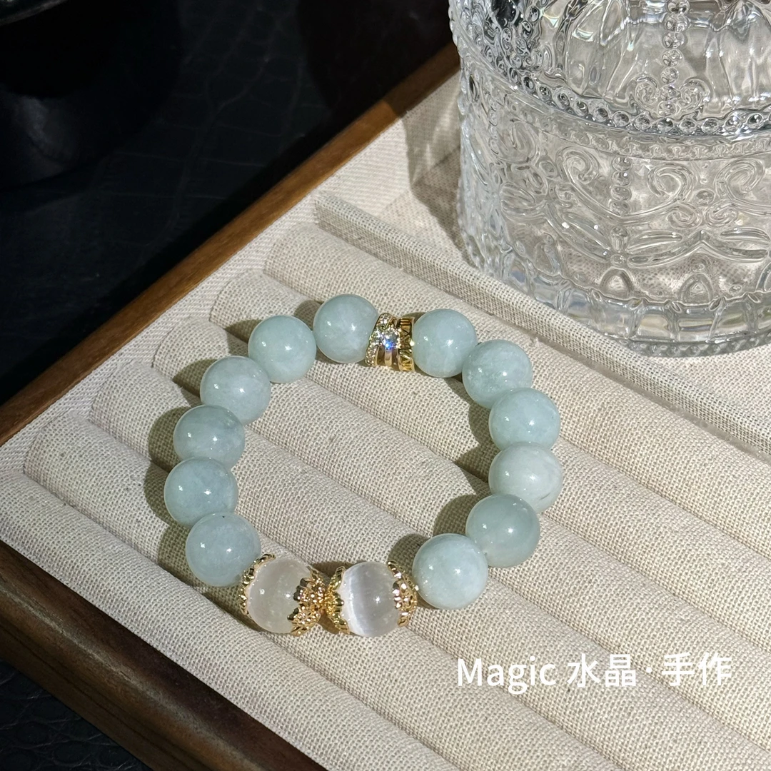 合金手链 天然手链单圈可定制DIY 原创设计手作直播专链