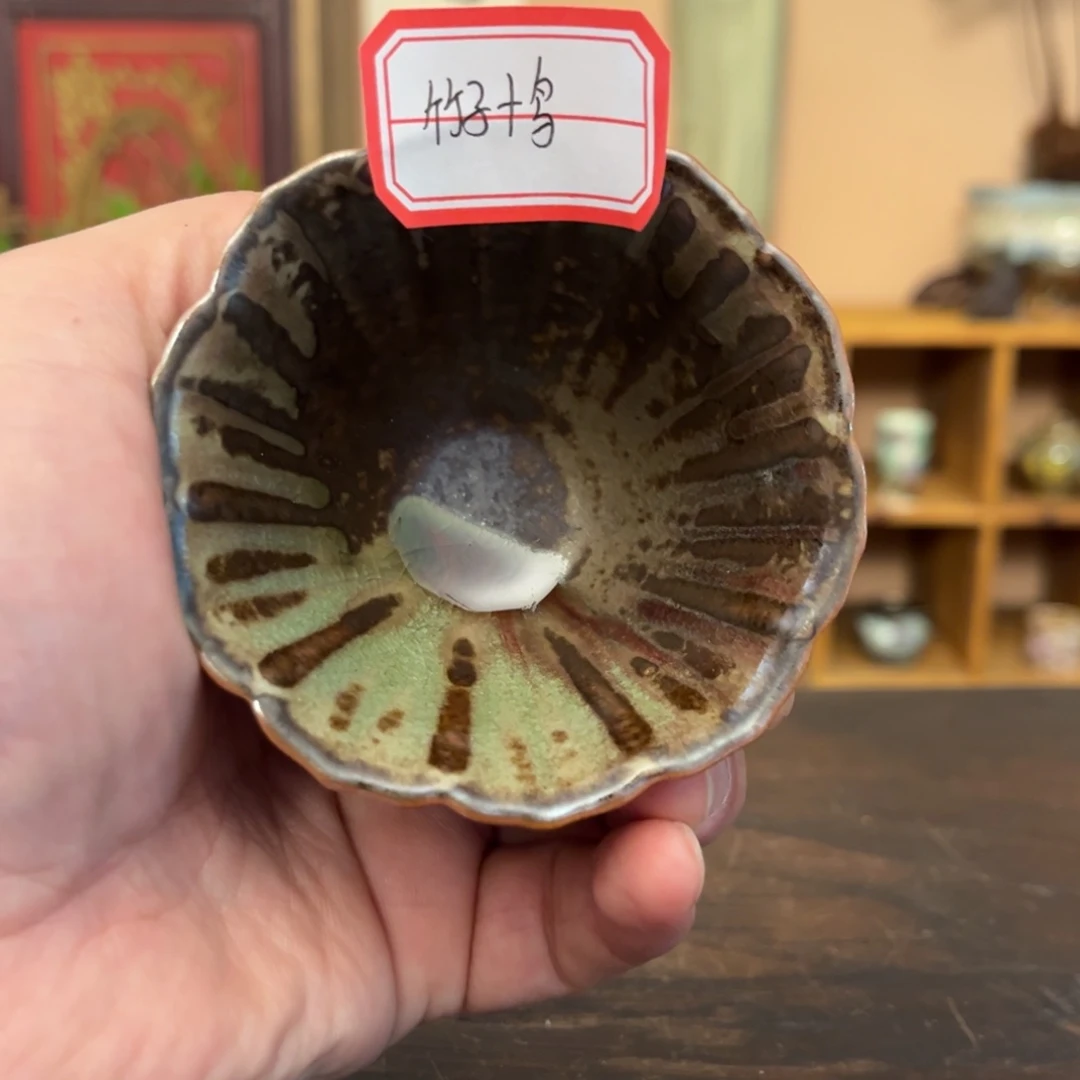 杯g*柴烧纯手工手绘陶瓷