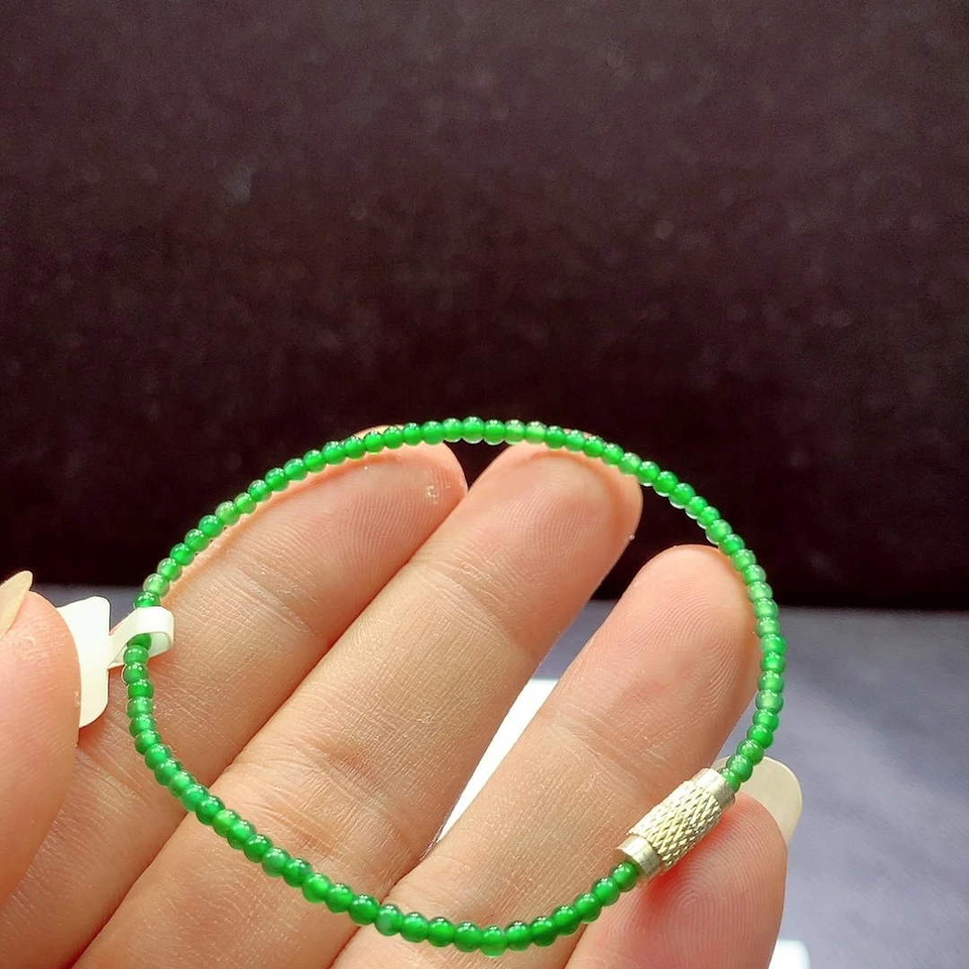 未镶嵌手链翡翠手链