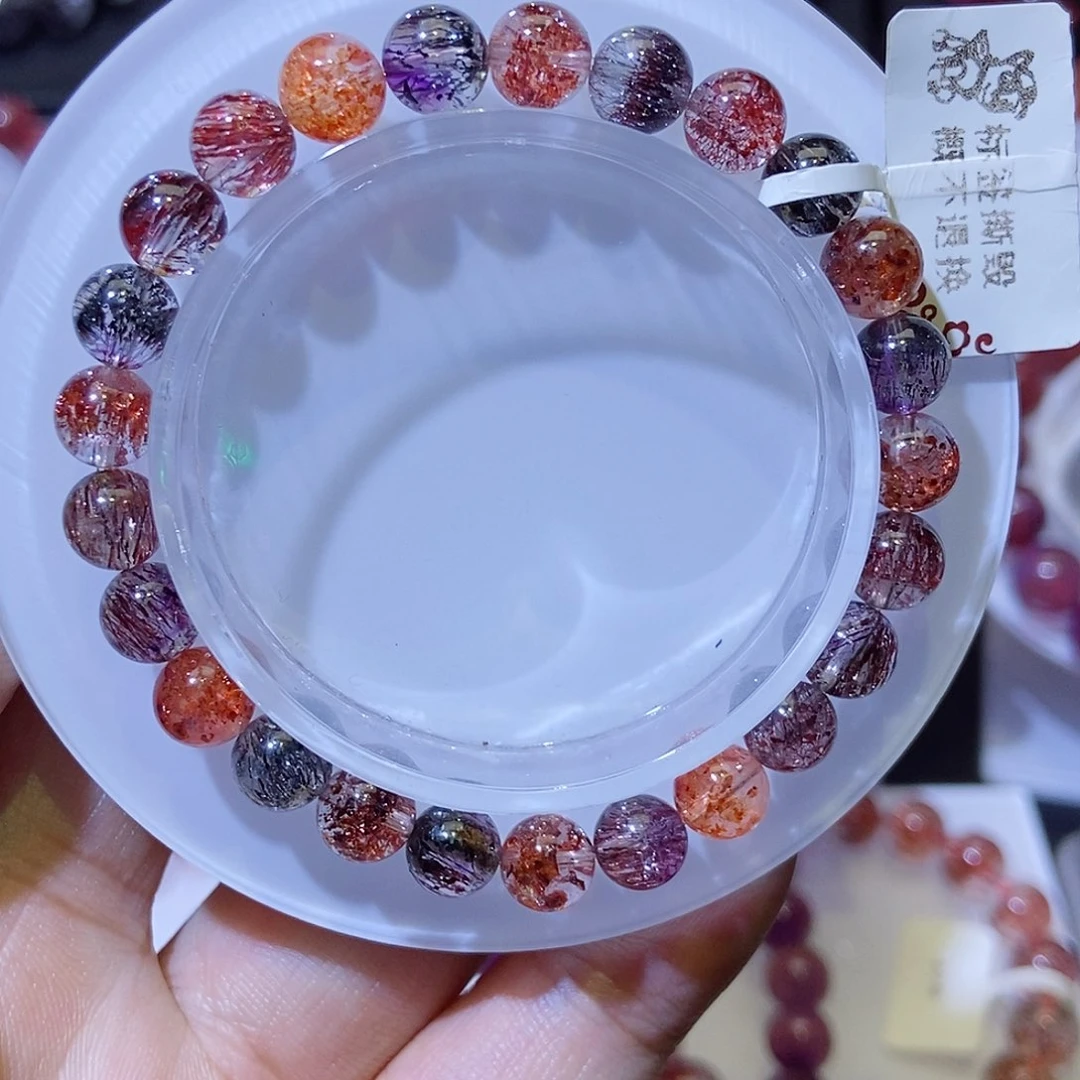 未镶嵌手链水晶糖彩超七