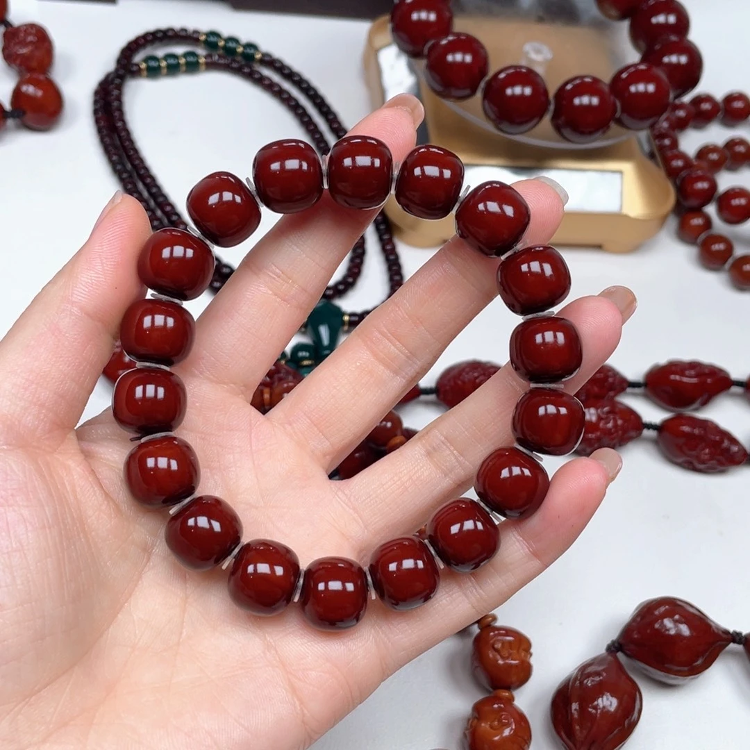 橄榄核吊坠老型素珠