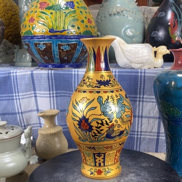 瓶陶泽如花儿盛开了