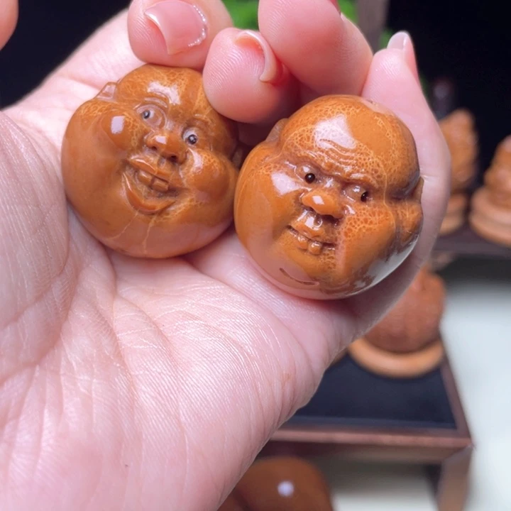 吊坠橄榄核呆呆手球