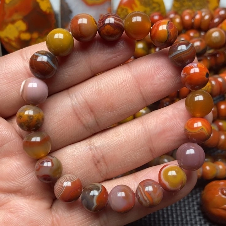 玛瑙/玉髓手串未镶嵌