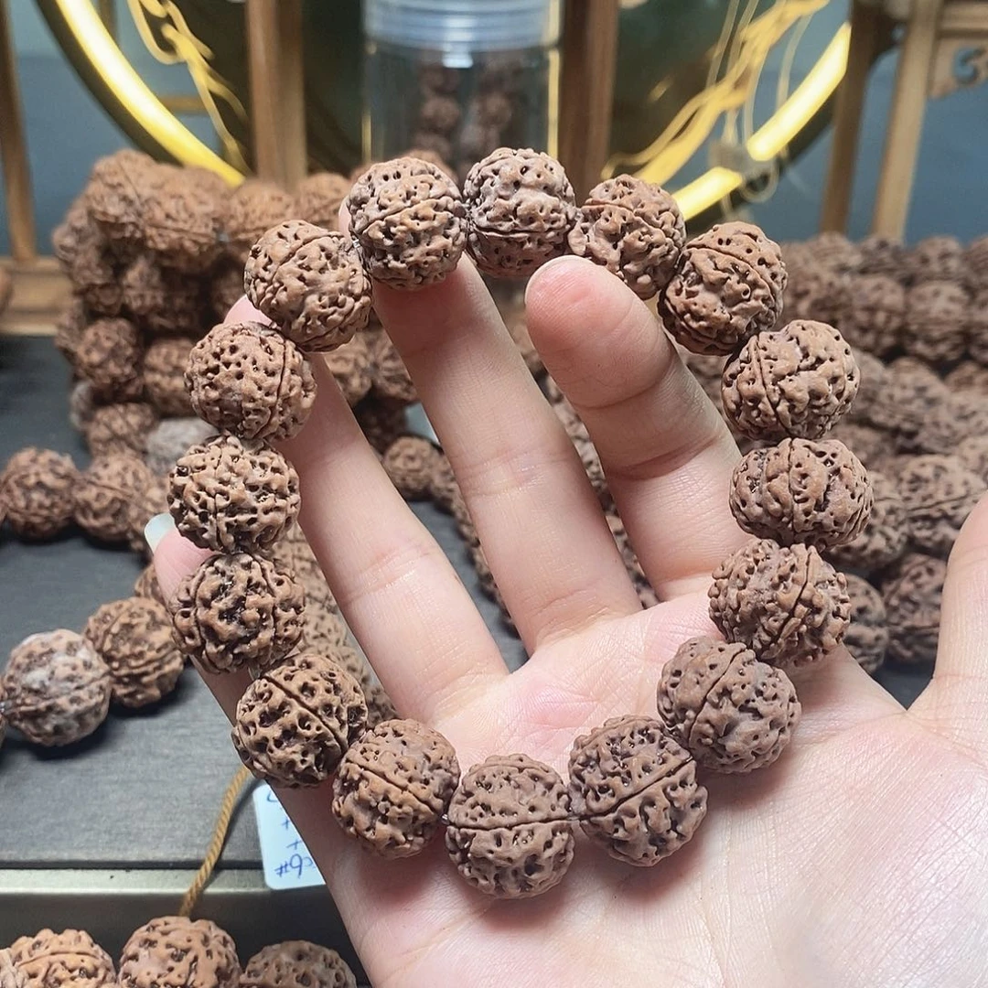 金刚菩提手串18mm梅花双龙