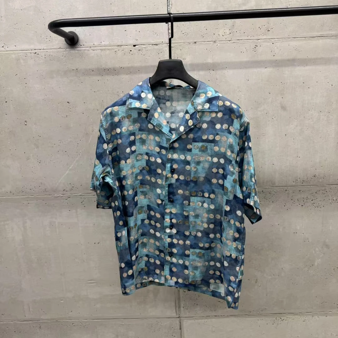 楠老板【新款】夏季薄款透气潮流衬衫