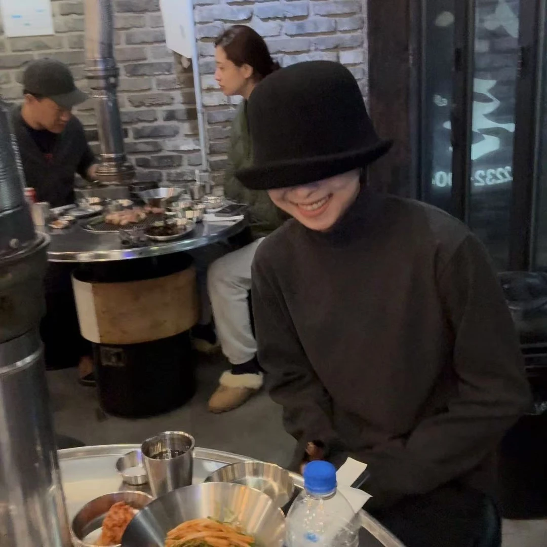 ｛귤 언니｝bo自留厚实ins灰色高领T恤