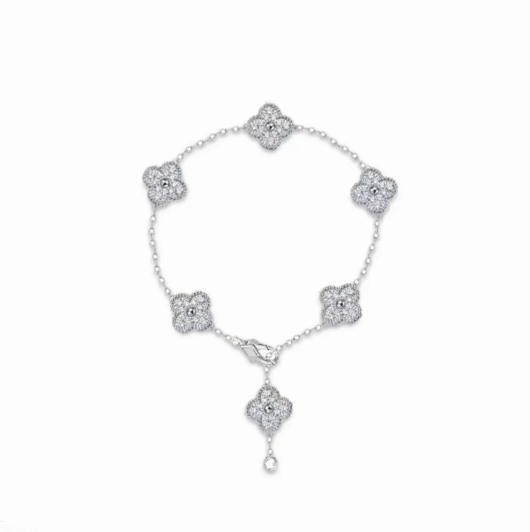 时尚款 迷你六花手链