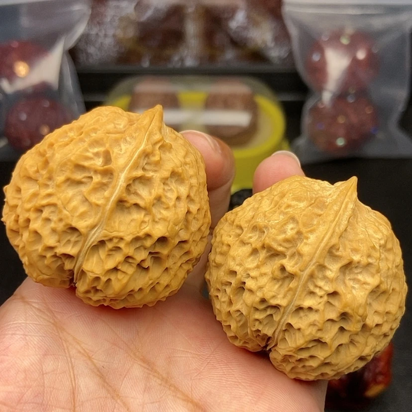 【闪购商品】把件文玩核桃43尺大寿桃