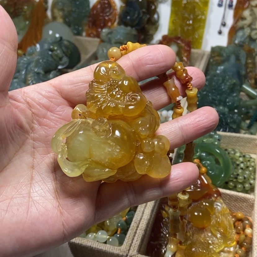 【闪购商品】未镶嵌蛇纹石玉颈饰