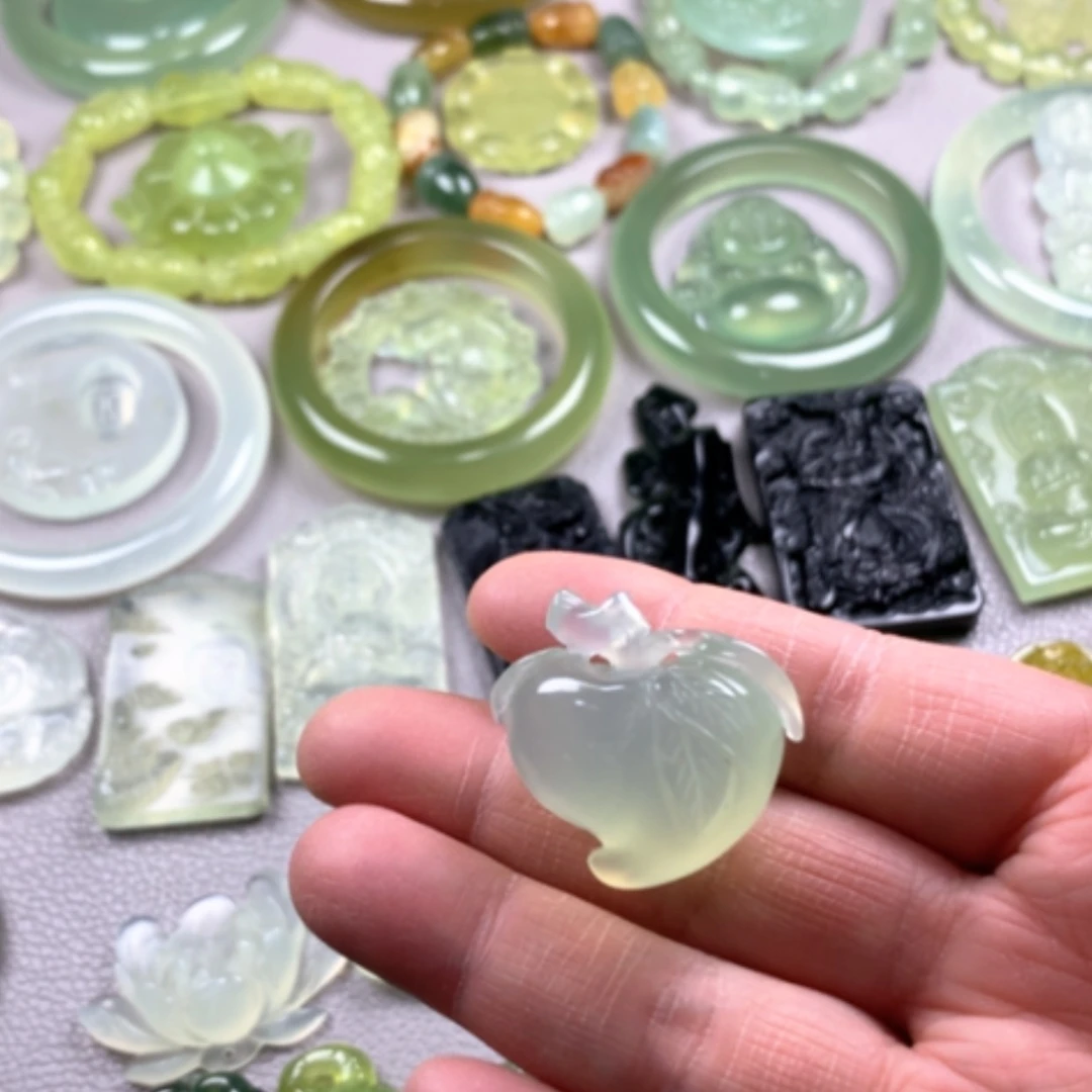 【闪购商品】未镶嵌蛇纹石玉2025新款岫玉