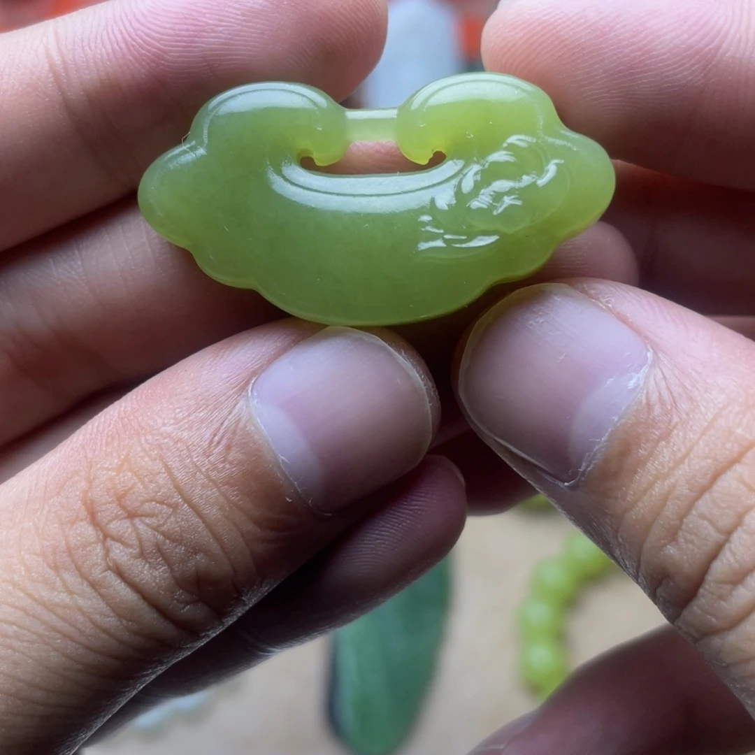 吊坠(不含链)未镶嵌和田玉