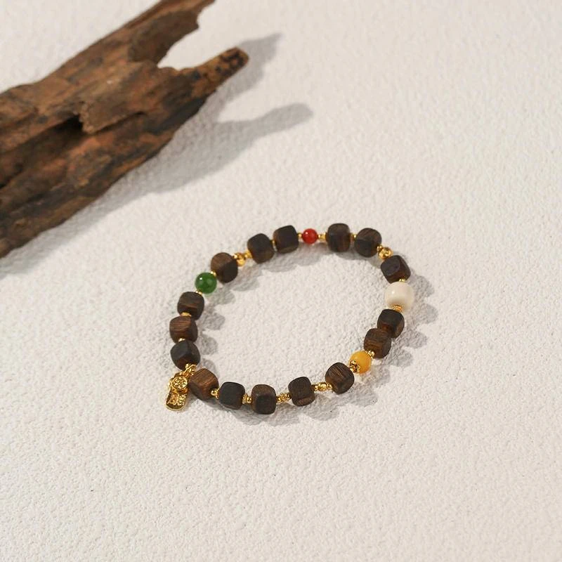 【福泽天降】沉香 手串  (天然珠宝多样性发其一)