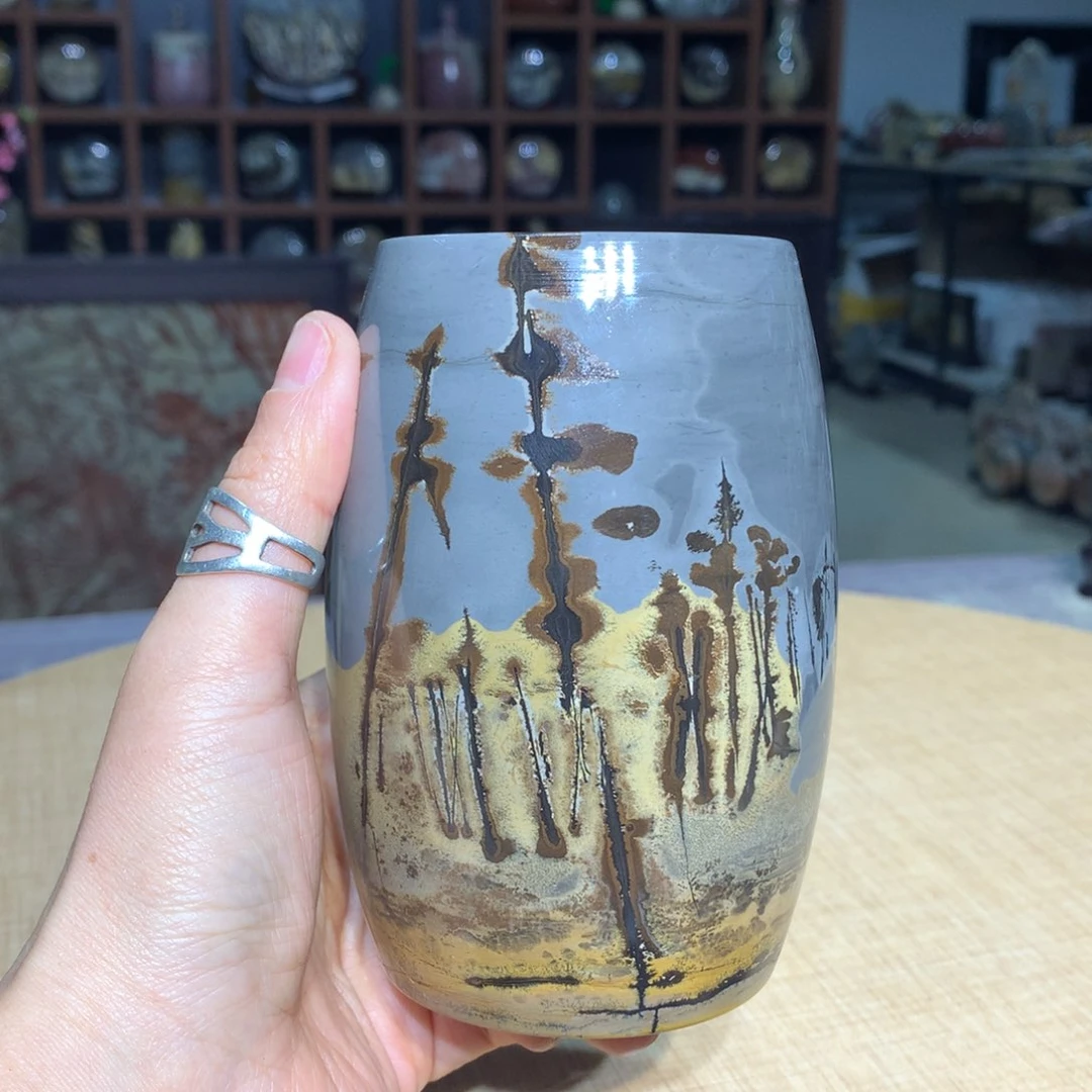 紫砂广西国画石，观赏收藏匿****1