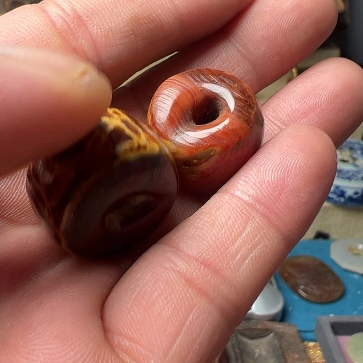 和田玉（糖玉）挂件未镶嵌文*