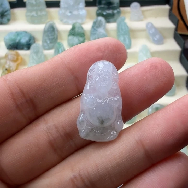可***昕翡翠未镶嵌颈饰翡翠