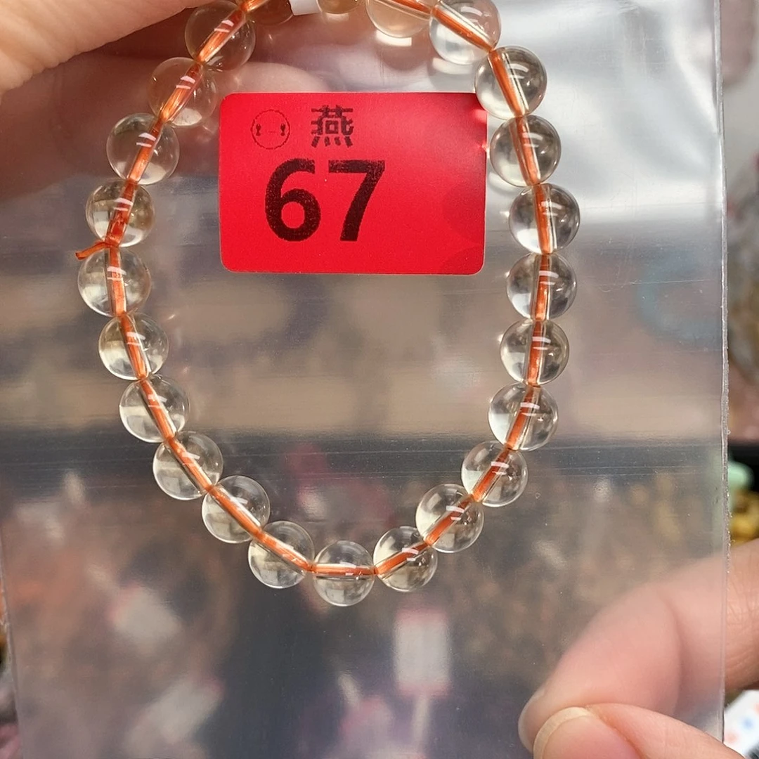 水晶手链未镶嵌多样性发一