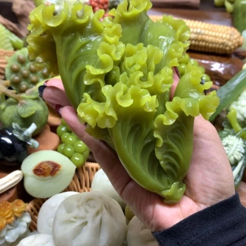 蛇纹石玉摆件未镶嵌❤️****