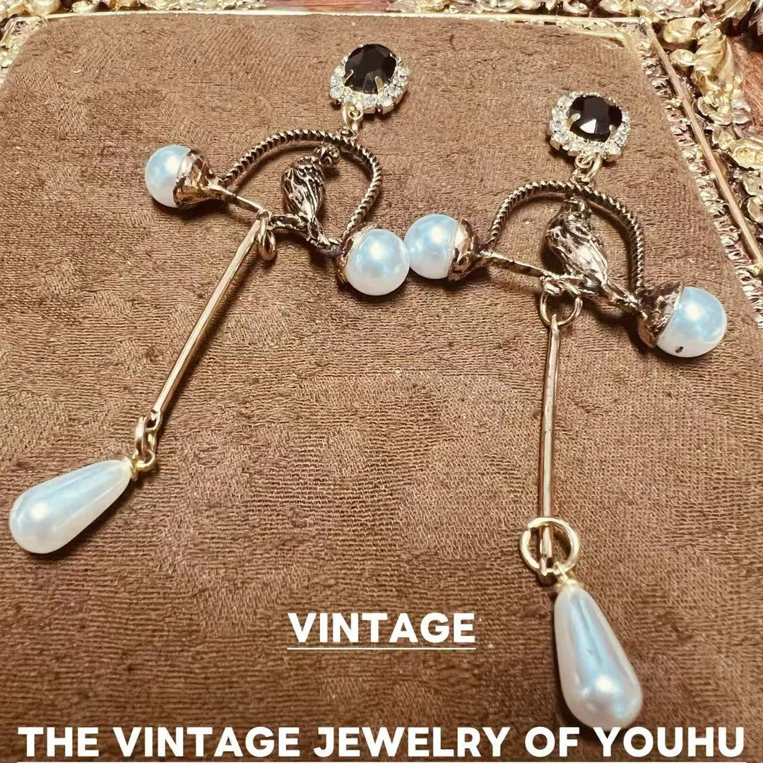 铜合金耳饰 【自由之羽】606简约气质ins耳钉